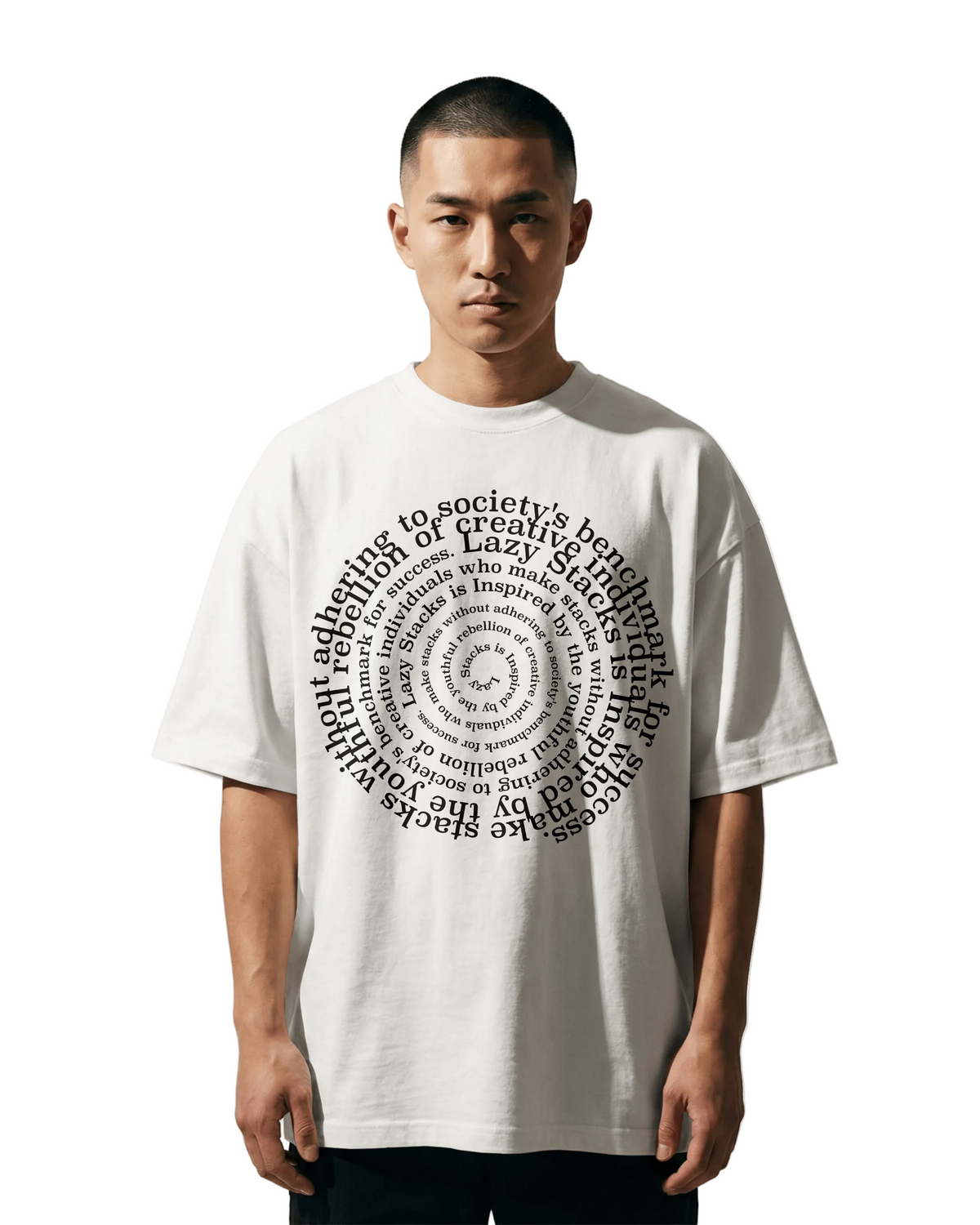 SPIRAL LOGO T-SHIRT WHITE